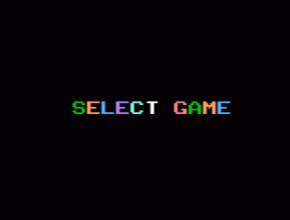 Showdown in 2100 A.D. title screen for Magnavox Odyssey 2